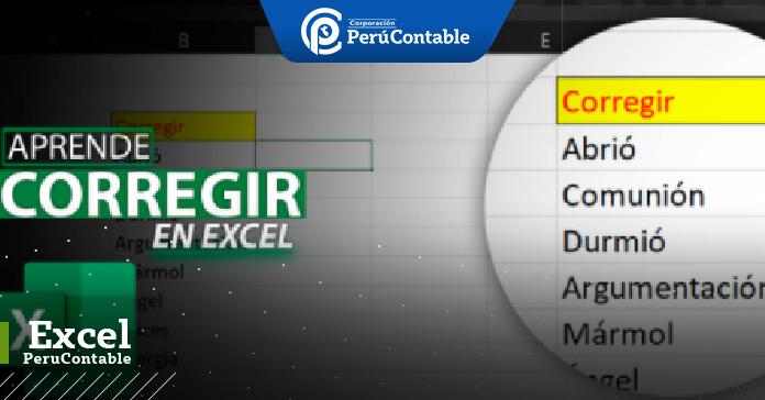 Correcci N Ortogr Fica En Excel Excel Contable