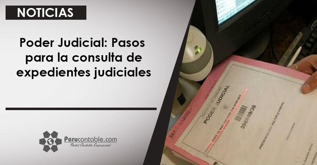 Poder Judicial Pasos Para La Consulta De Expedientes Judiciales Noticias